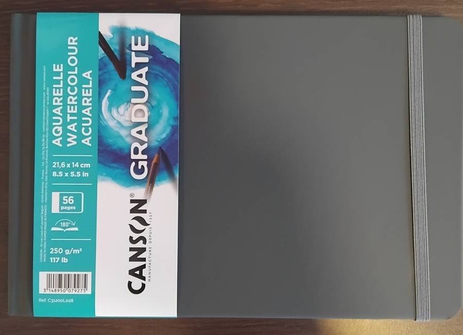 carnet aquarelle canson