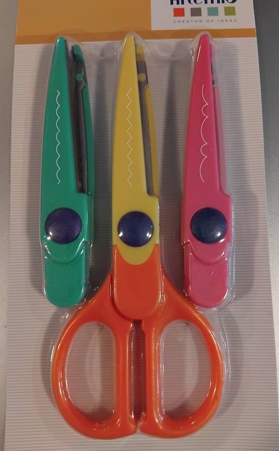 ciseaux cranteur x 3