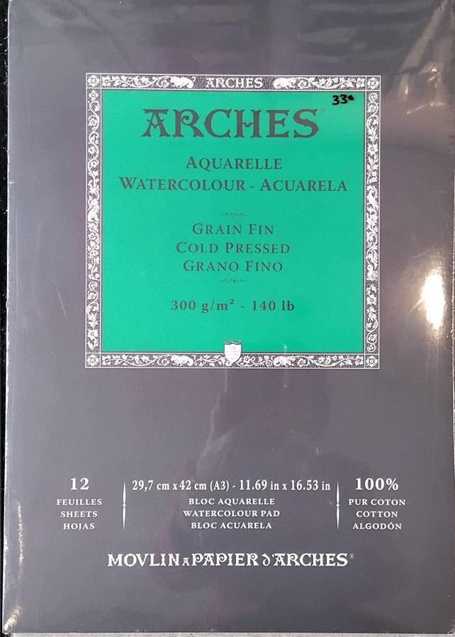 papier aquarelle Arches
